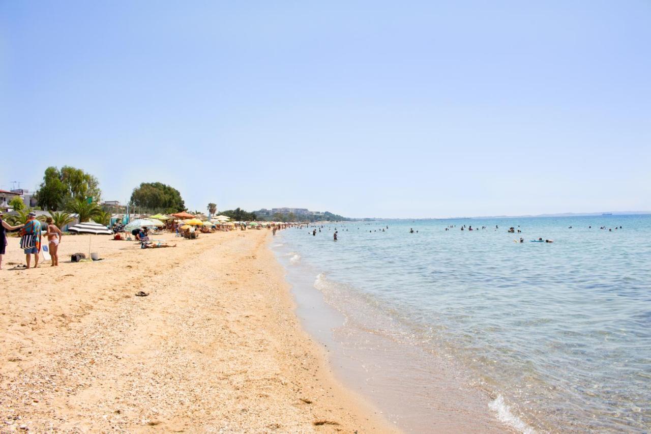 Dionisos Palms Apartments Paralia Dionysiou Ngoại thất bức ảnh